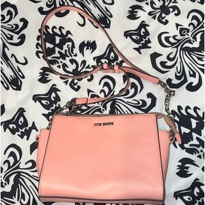 Pink Steve Madden crossbody purse